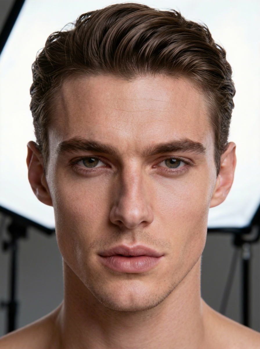 Natural Slicked-Back 